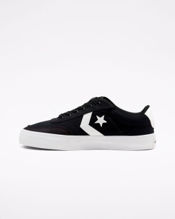 Converse Courtlandt Férfi Rövidszárú Fekete/Fehér | EXBQLPS-HU